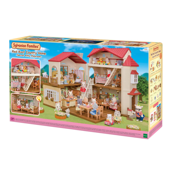 Sylvanian Families Red Roof Country Home Secret Attic 5708