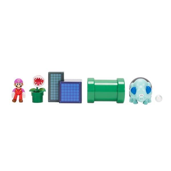 Super Mario Wonder Diorama Set multifärg