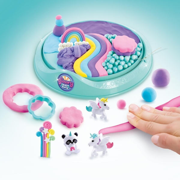 So Sensory Unicorn Mini World DIY Light-Up multifärg