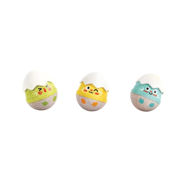 Hape Rattle Egg 3-pack