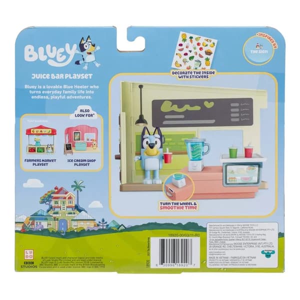 Bluey Juice Bar Lekset multifärg