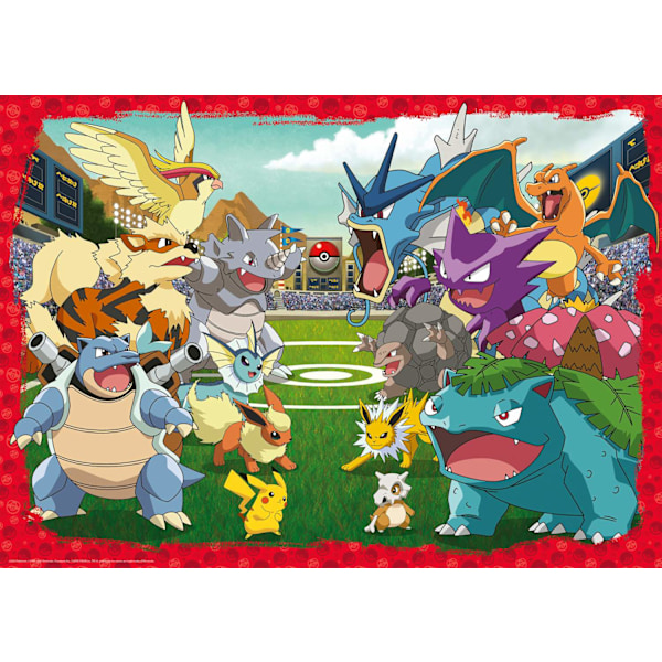 Pokemon Showdown Pussel 1000 bitar multifärg