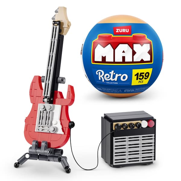 MAX Premium Retro Collection Guitar and amp multifärg