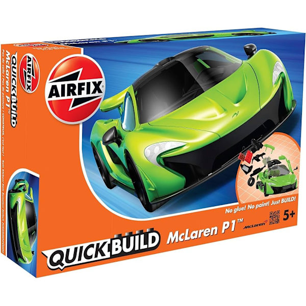 Airfix Quickbuild McLaren P1 white Modellbyggsats multifärg