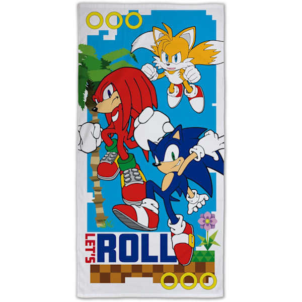 Sonic Handduk 70x140cm multifärg