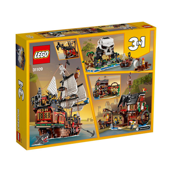 LEGO® Creator Piratskepp 31109 multifärg