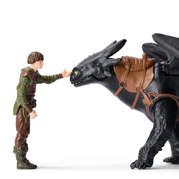 Dragons Toothless & Hiccup multifärg
