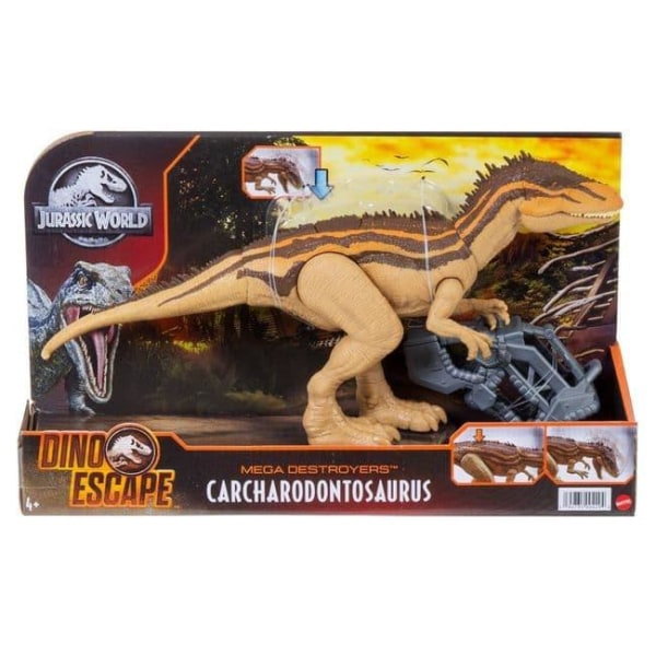 Jurassic World Mega Destroyers Carcharodontosaurus multifärg