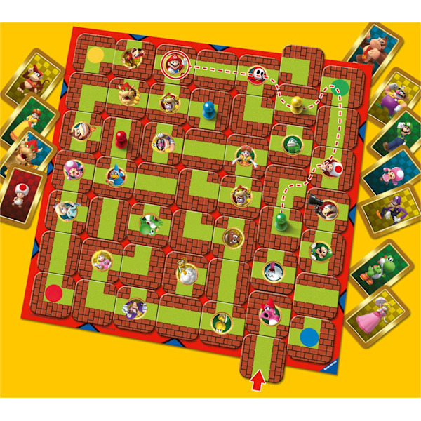 Super Mario Labyrinth SV/DA/NO/FI multifärg