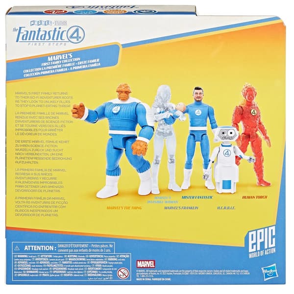 Fantastic 4 Marvels First Family Collection Figurpaket multifärg