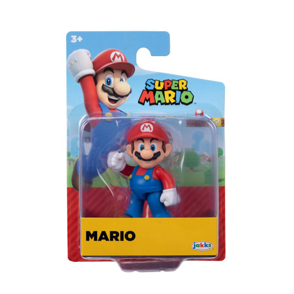 Super Mario Figur 5cm Mario multifärg