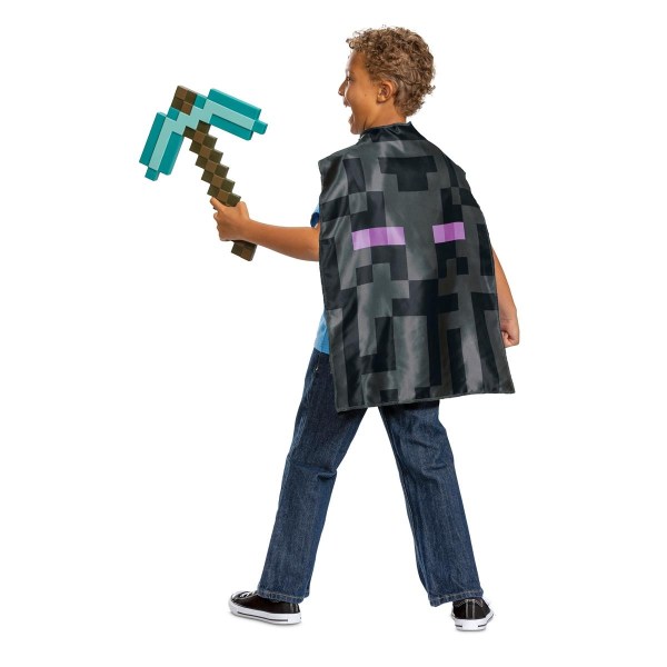 Minecraft Pickaxe & Cape Set Utklädning multifärg