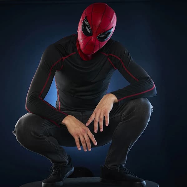 Marvel Legends Series Spiderman Electronic Mask Role Play multifärg