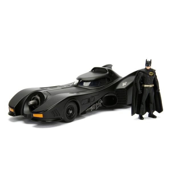 Batman Batmobile med figur Metall 1:24 multifärg