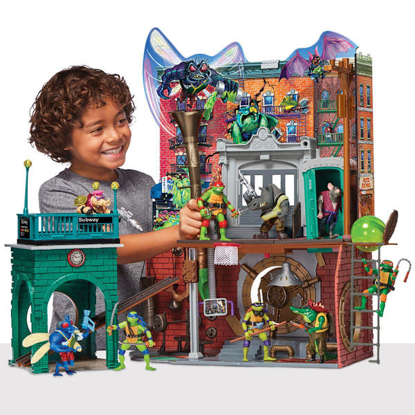 Turtles Mutant Mayhem Sewer Lair Lekset