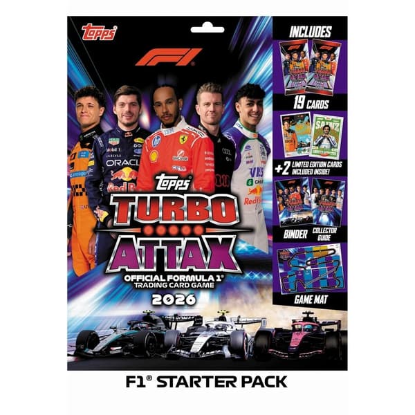 Topps F1 Turbo Attax 2026 Starter Pack multifärg