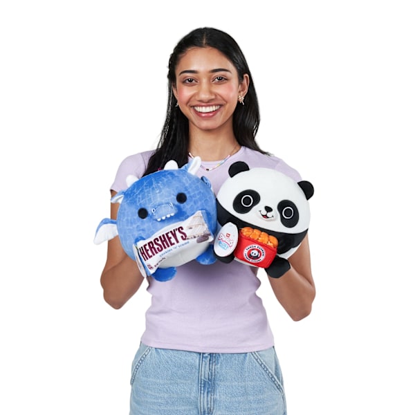 Snackles Mjukdjur 8" serie 2 Andy (Panda Express) multifärg