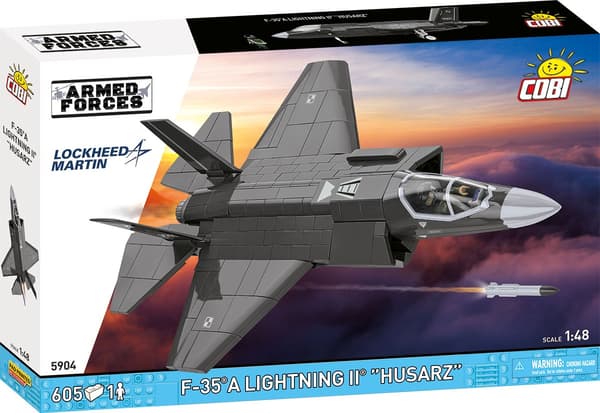 Cobi F-35A Lightning II "Husarz" 1:48 multifärg