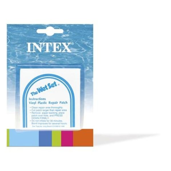 INTEX Lagningslappar Stick-On 6-pack Transparent