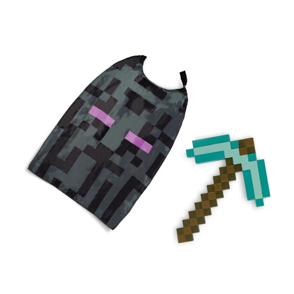 Minecraft Pickaxe & Cape Set Utklädning multifärg