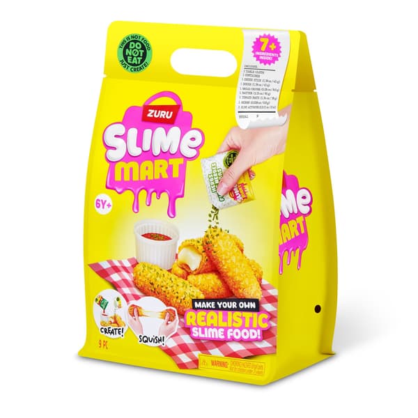 Slime Mart Shopping Bag Mozarella Sticks multifärg