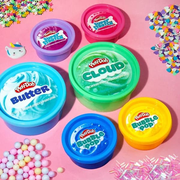 Play-Doh Kawaii Mix & Play 6-pack multifärg