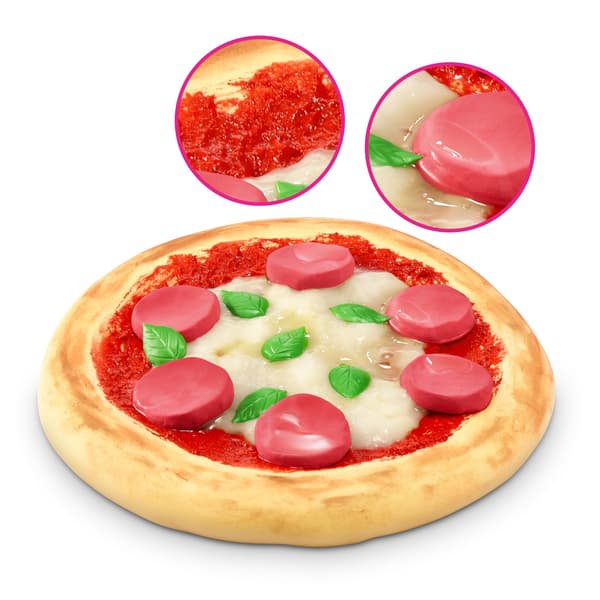 Slime Mart Kundkorg Pizza multifärg