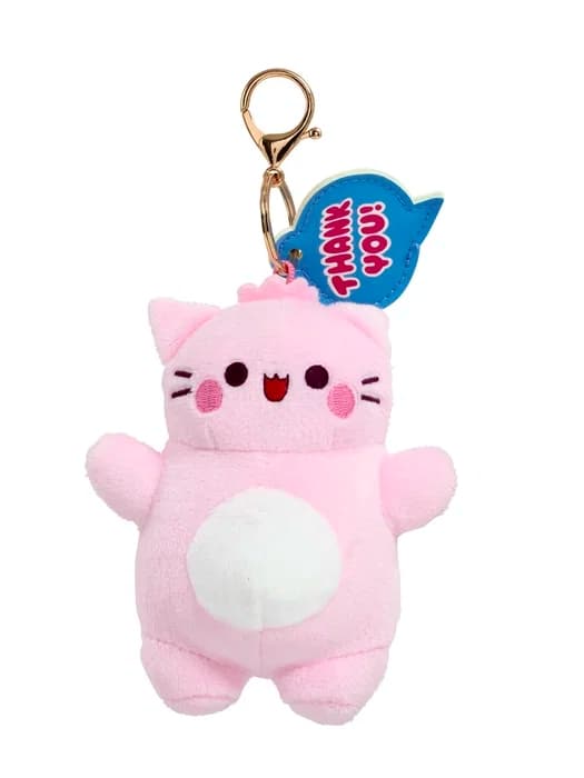 Pembe Nyckelring Plush 12cm Thank You multifärg