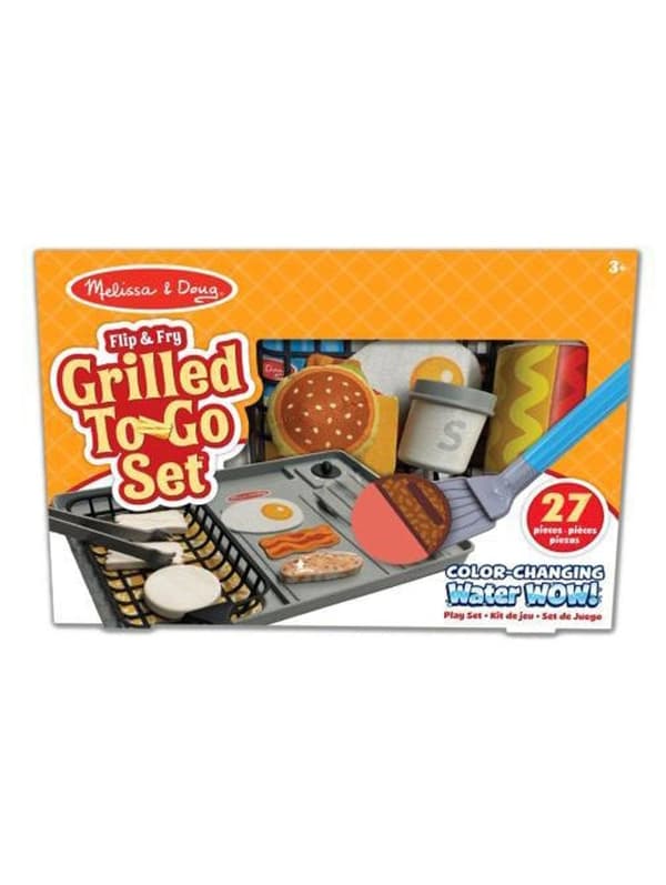Melissa & Doug Flip & Fry Grill Lekset multifärg
