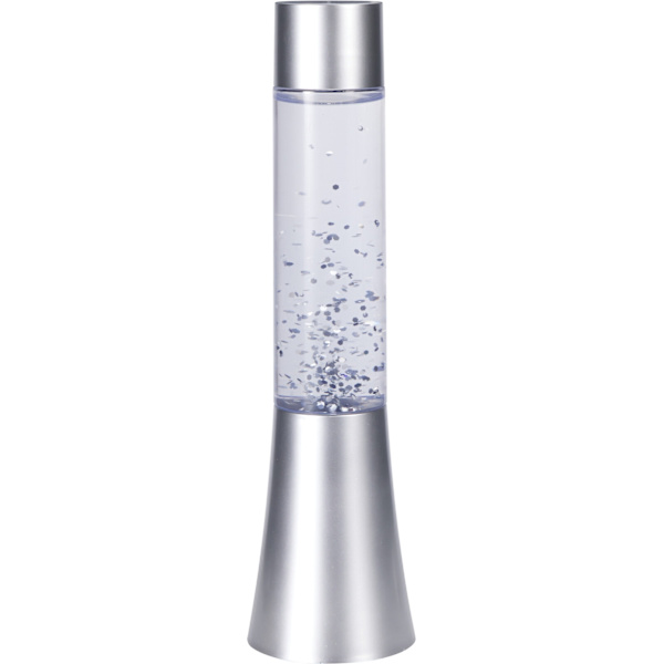 Glitterlampa LED 33cm multifärg