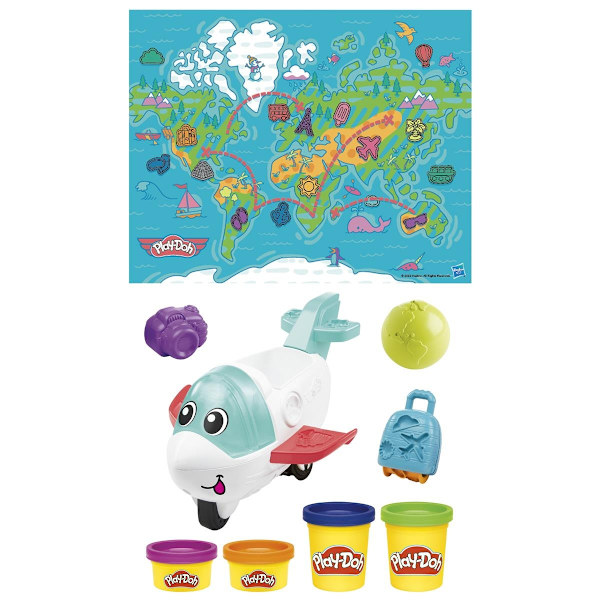 Play-Doh Flygplan Startset multifärg