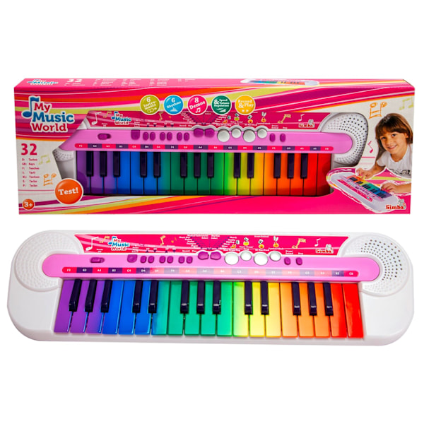 My Music World Keyboard Regnbåge