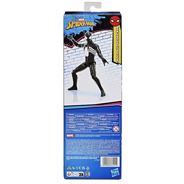 Marvel Spiderman Titan Series Black Suit Spider-Man multifärg