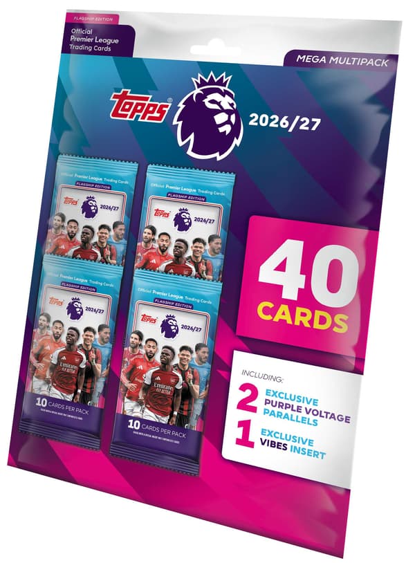 Topps Premier League 2026/27 Mega Multipack multifärg