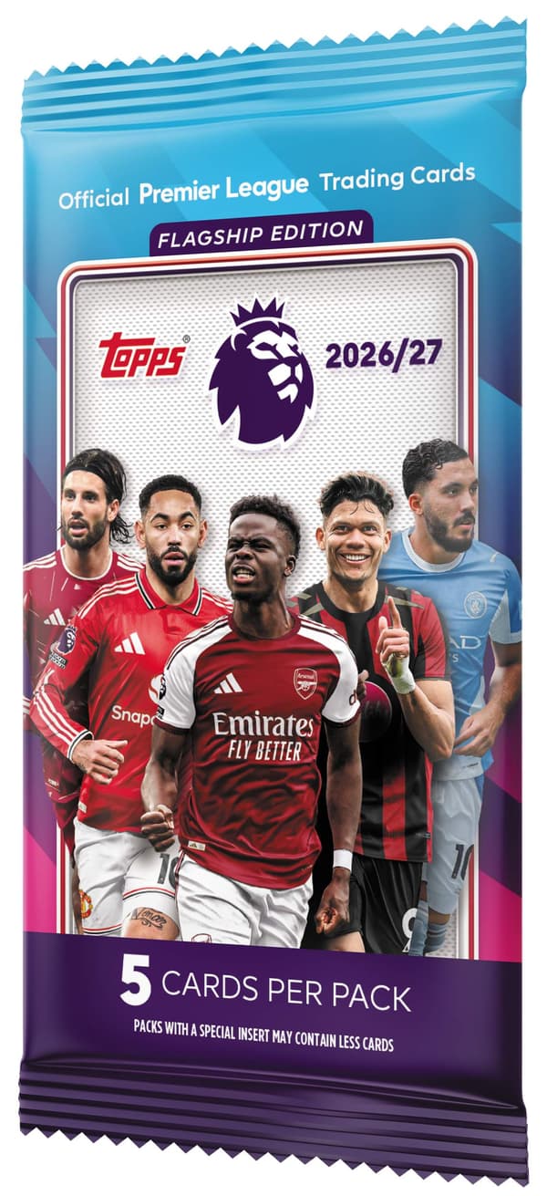 Topps Premier League 2026/27 Booster Hel Box 28 paket multifärg