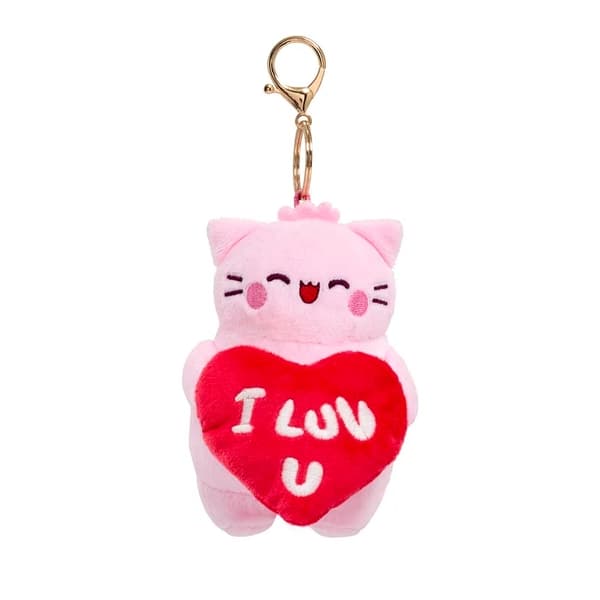 Pembe Nyckelring Plush 12cm I Love You multifärg