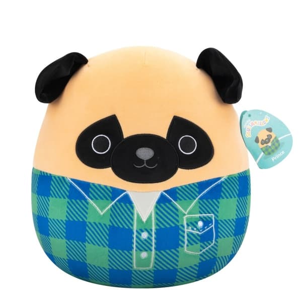 Squishmallows 30cm Prince the Pug MultiColor