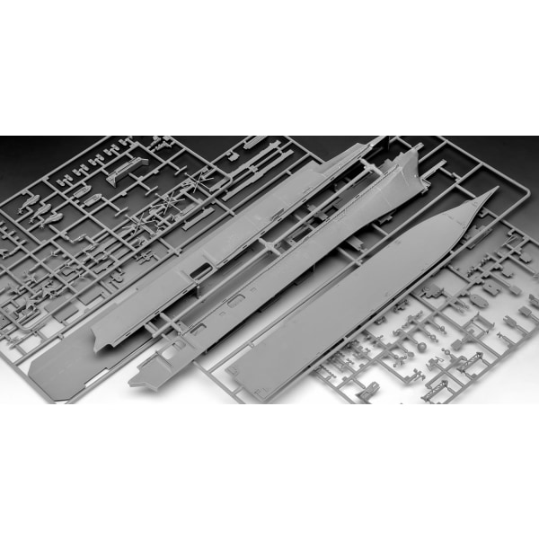 Revell US Navy Assault Carrier Wasp Class 1:700 Modellbyggsats multifärg