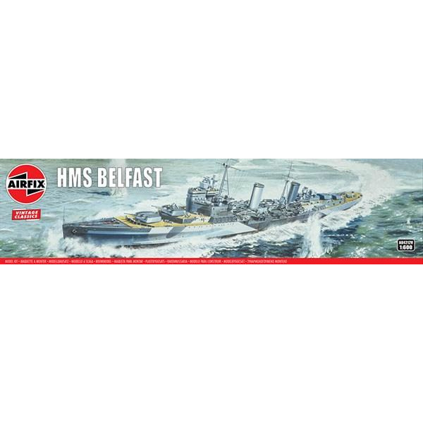 Airfix HMS Belfast 1:600 Modellbyggsats multifärg