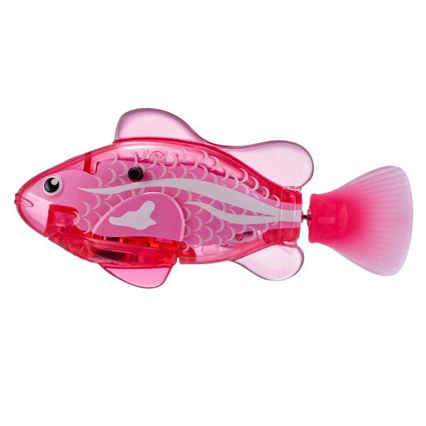 RoboAlive Robo Fish 1-p Color Change Rosa Pink Pink