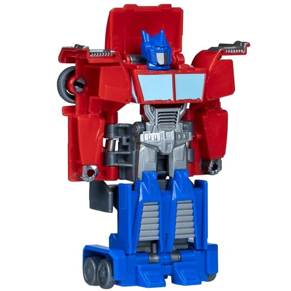 Transformers Earthspark Smash to Change Optimus Prime multifärg