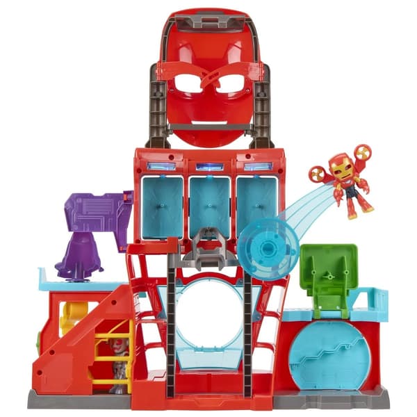 Marvel Iron Man Awesome Friends Iron Quarters Lekset multifärg