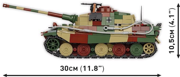 Cobi Panzer VI Ausf. B "Königstiger" 1:35 3113 multifärg