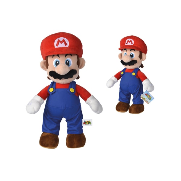 Super Mario Mjukdjur 50cm Mario multifärg