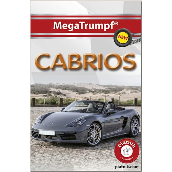 Kvartett Kortspel Cabriolet multifärg