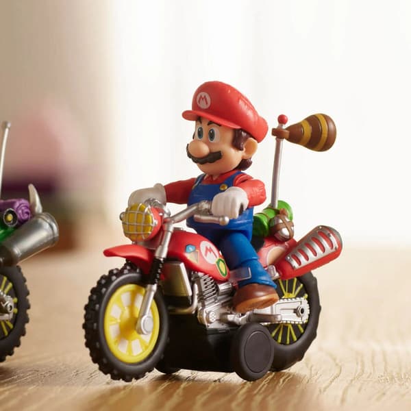 Mario Galaxy Movie Fordon med figur Mario multifärg
