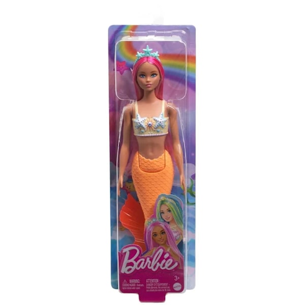 Barbie Docka Mermaid Rosa multifärg