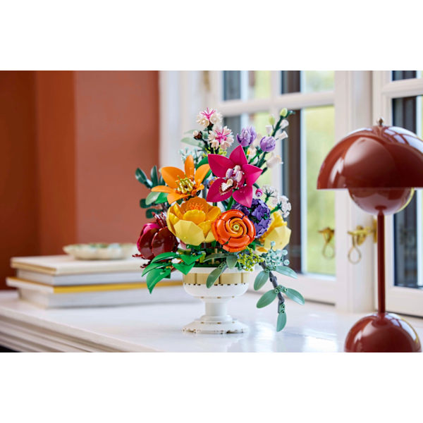LEGO® Botanicals Vacker rosa blombukett 10342