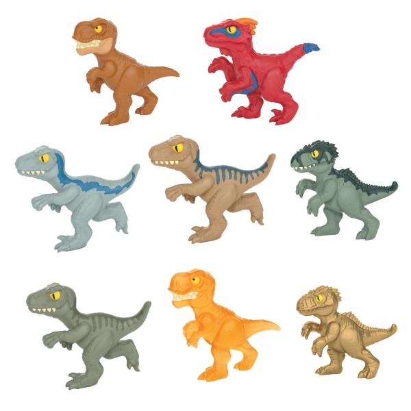 Goo Jit Zu Minis Jurassic World 8-pack multifärg