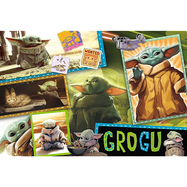 Trefl The Mandalorian Grogu Pussel 160 bitar 15411 multifärg